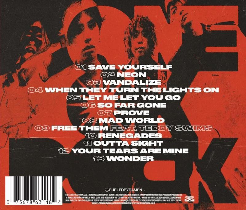 Cd One Ok Rock - Luxury Disease - Warner Music - Coletânea de